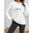 Blessed Print Crew Neck T-shirt, Casual Long Sleeve T-shirt, Women's Clothing